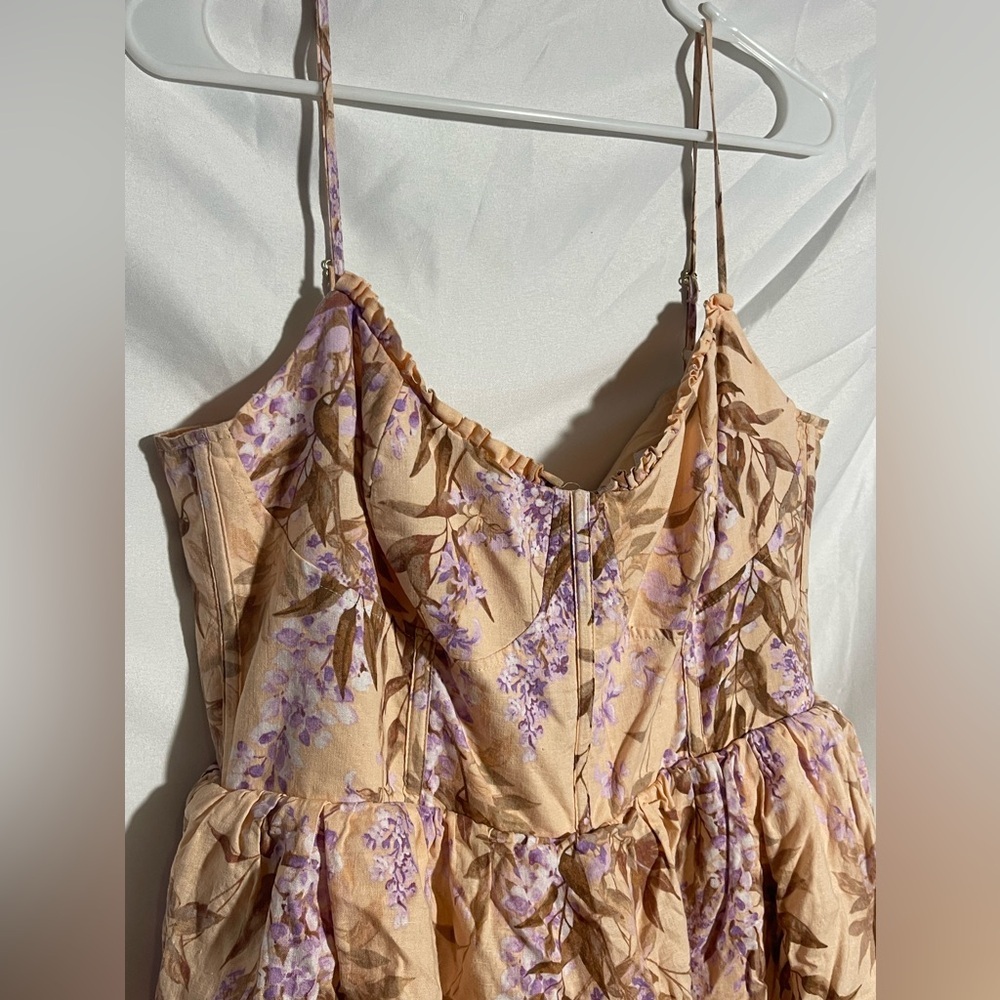House of Harlow 1960 Revolve Linen Dress - Picture 5 of 14